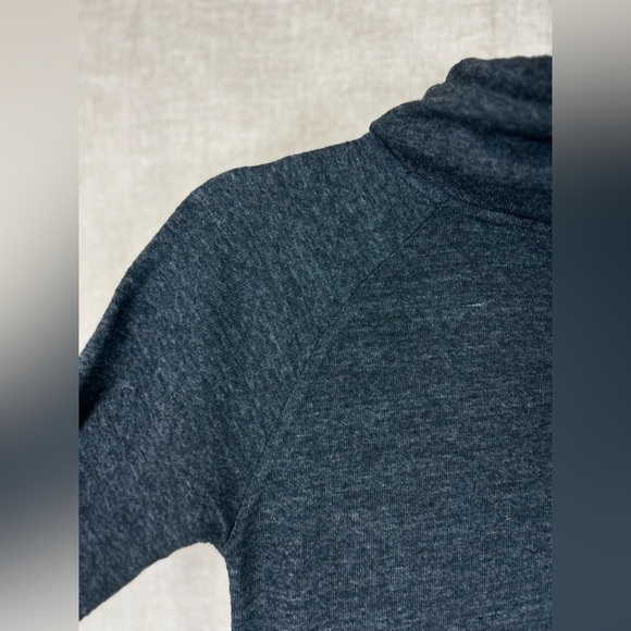 Prana merino blend sweatshirt dress charcoal grey size xs - Picture 15 of 15